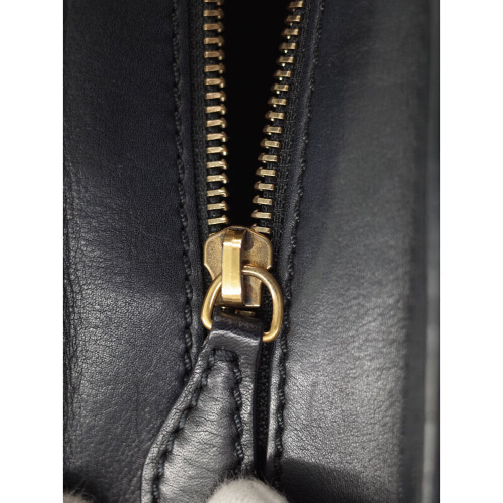 Celine Shopper Leather Shoulder Bag - Picture 7 of 9